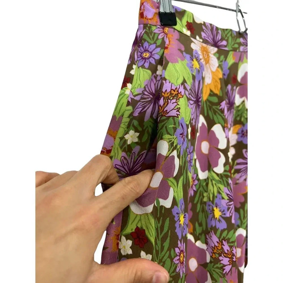 LHD French Riviera Floral Print Skirt Size 4 NWT - Picture 4 of 9